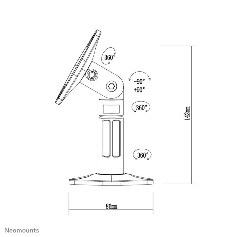 Neomounts speaker steun