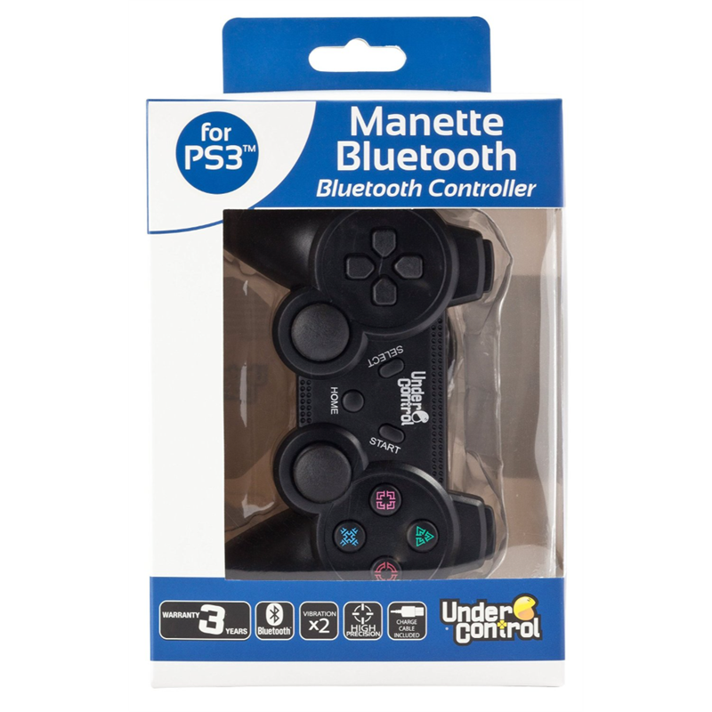 Under Control PS3 Bluetooth Controller Zwart