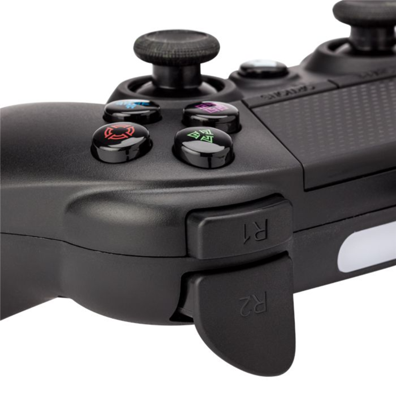 Under Control- PS4 bluetooth controller met koptelefoon aansluiting - zwart