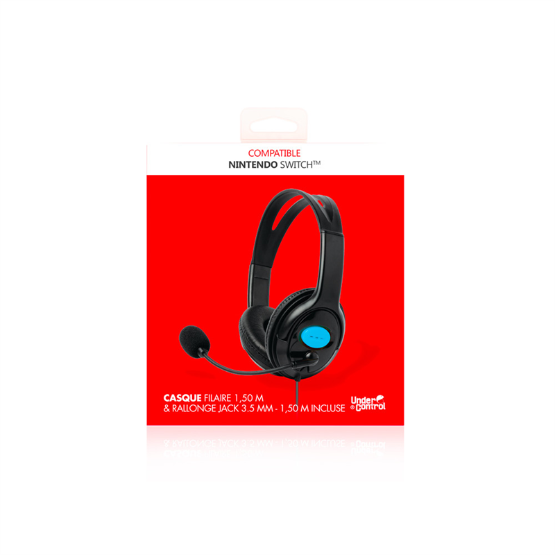 Under Control - Nintendo Switch Gaming Headset bedraad - Zwart