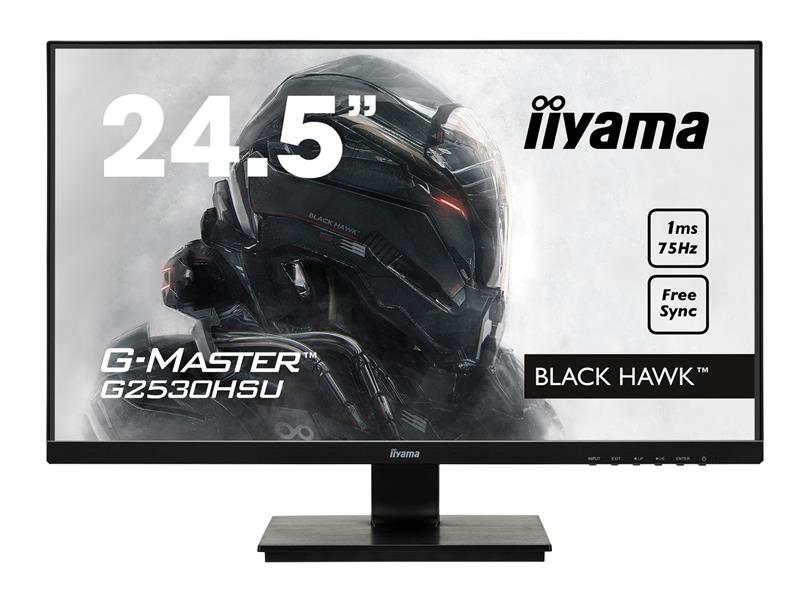 iiyama G-MASTER G2530HSU-B1 LED display 62,2 cm (24.5"") 1920 x 1080 Pixels Full HD Flat Mat Zwart