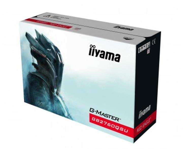 iiyama G-MASTER GB2760QSU-B1 LED display 68,6 cm (27"") 2560 x 1440 Pixels Wide Quad HD Flat Mat Zwart