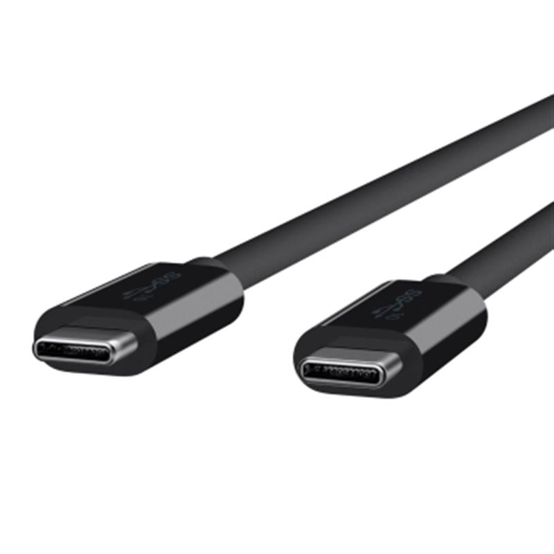 Belkin F2CU052BT1M-BLK USB-kabel 1 m USB 3.2 Gen 1 (3.1 Gen 1) USB C Zwart