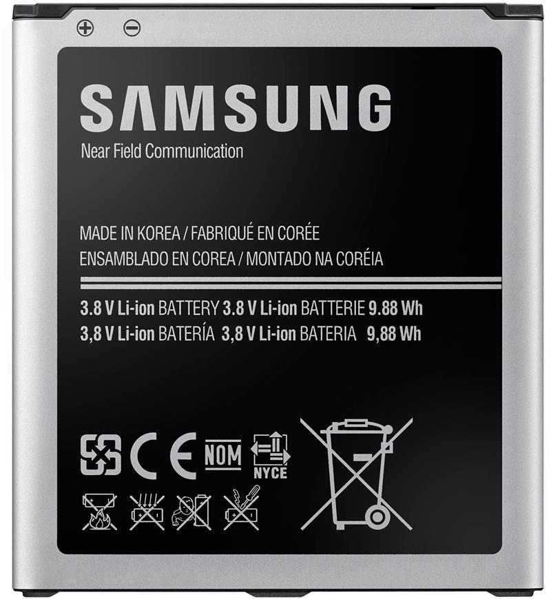 Samsung 2600mAh Batterij/Accu Zwart