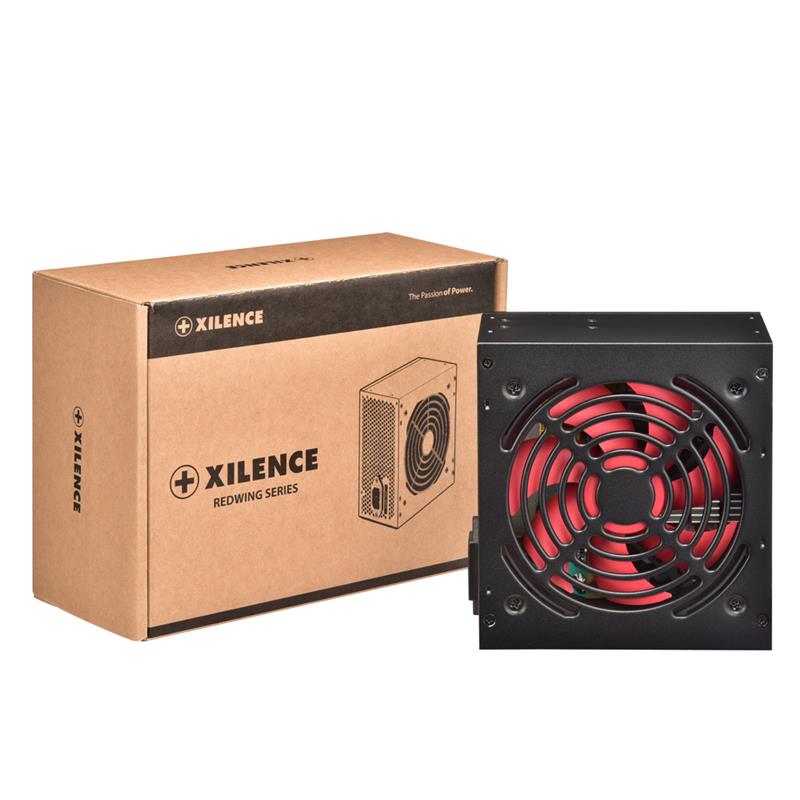 XILENCE Redwing Series XP350R7 CE P PFC black coating 12cm Red Fan Standby <1W 1pcs Brown box XP350R7