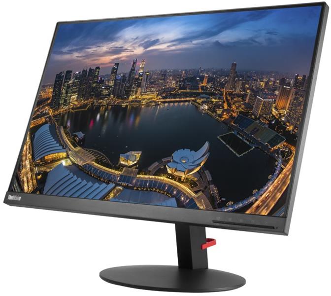 Lenovo ThinkVision T24d 61 cm (24"") 1920 x 1200 Pixels WUXGA LED Zwart