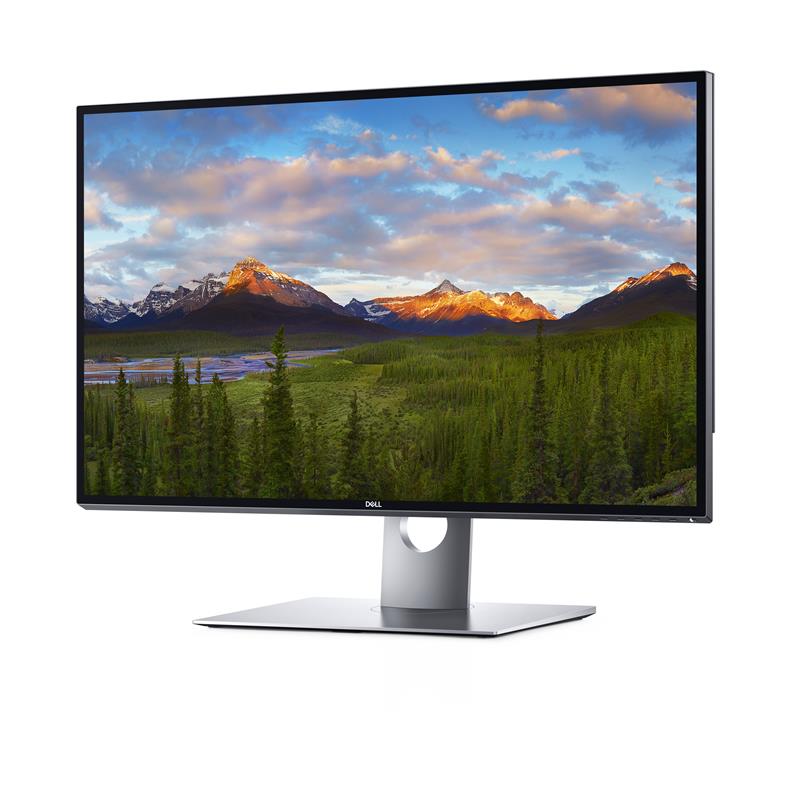 DELL UltraSharp UP3218K 81,3 cm (32"") 7680 x 4320 Pixels 8K Ultra HD LCD Zwart, Zilver