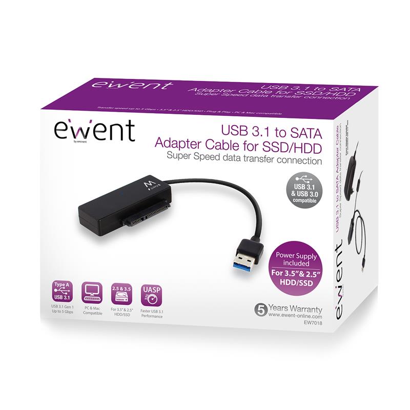 Ewent EW7018 interfacekaart/-adapter SATA