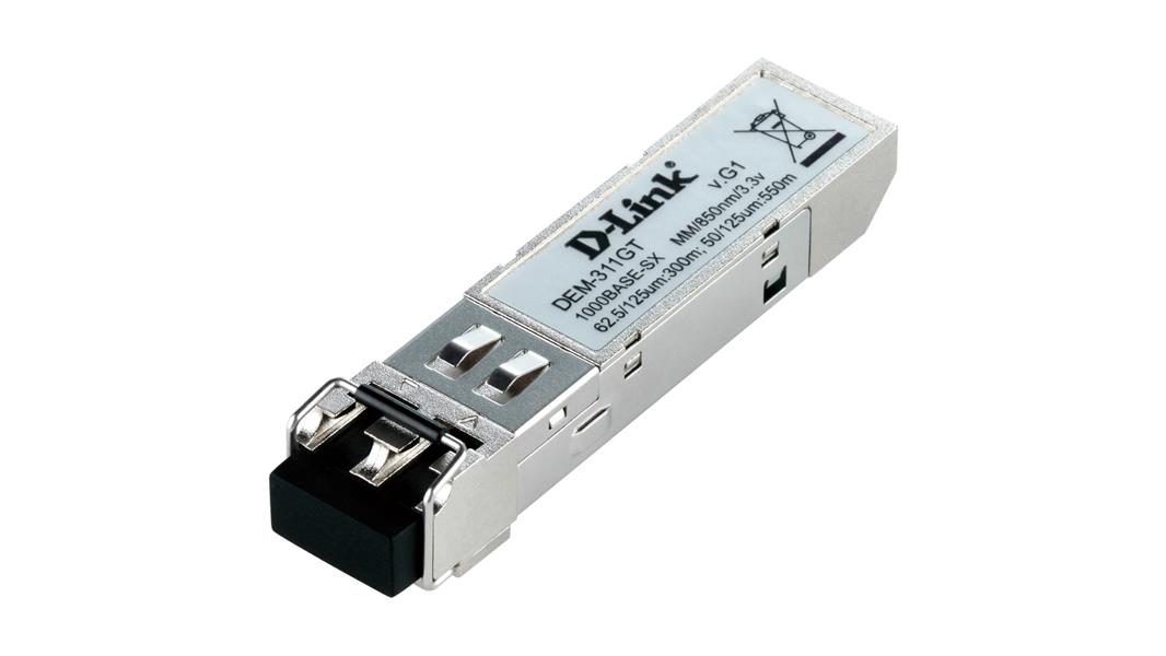 D-Link DEM-311GT netwerk transceiver module Vezel-optiek 1000 Mbit/s SFP 850 nm