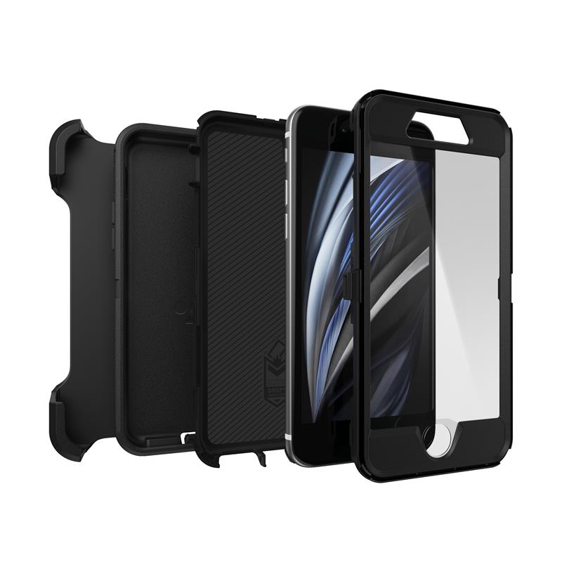 OtterBox Defender Series voor Apple iPhone SE (2nd gen)/8/7, zwart