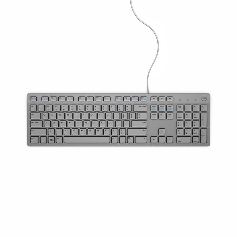 KB216 - Keyboard - USB - US International QWERTY - Grey