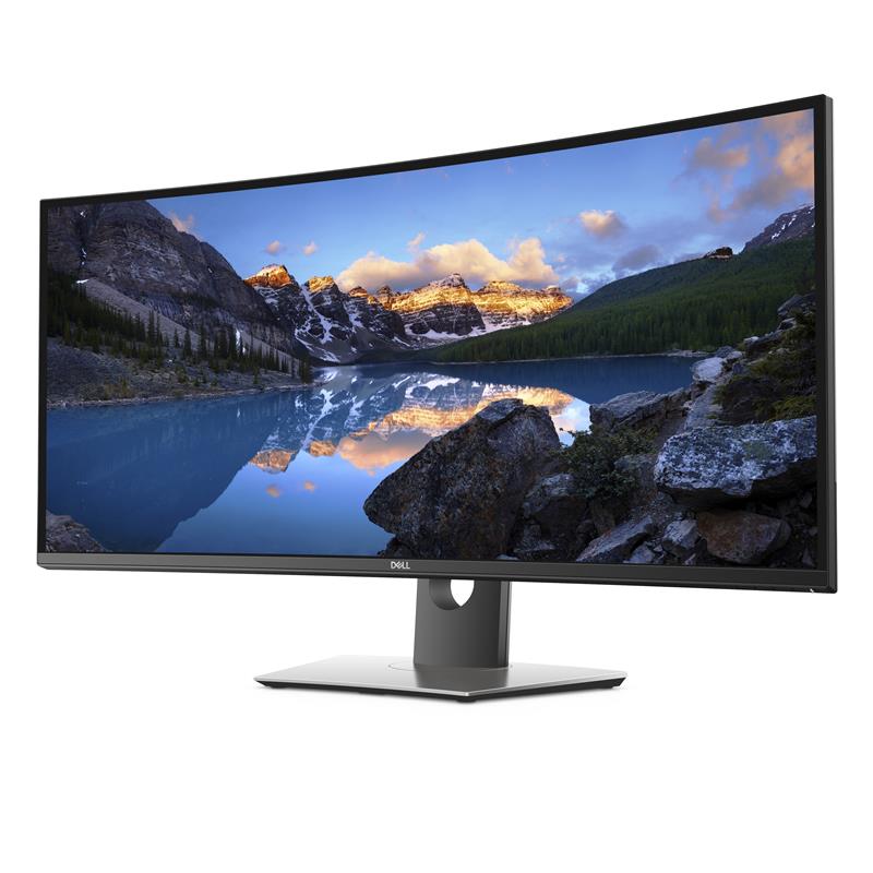 DELL UltraSharp U3818DW 95,2 cm (37.5"") 3840 x 1600 Pixels Ultra-Wide Quad HD+ LCD Zwart