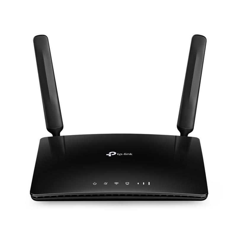 TP-LINK Archer MR400 draadloze router Dual-band (2.4 GHz / 5 GHz) Fast Ethernet 3G 4G Zwart