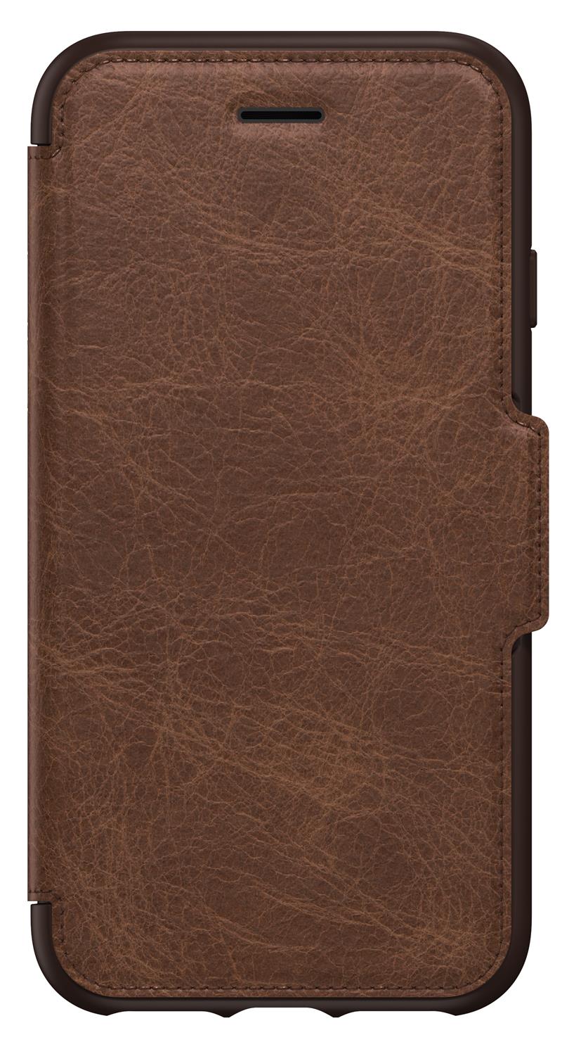 OtterBox Strada Folio Series voor Apple iPhone SE (2nd gen)/8/7, Espresso Brown