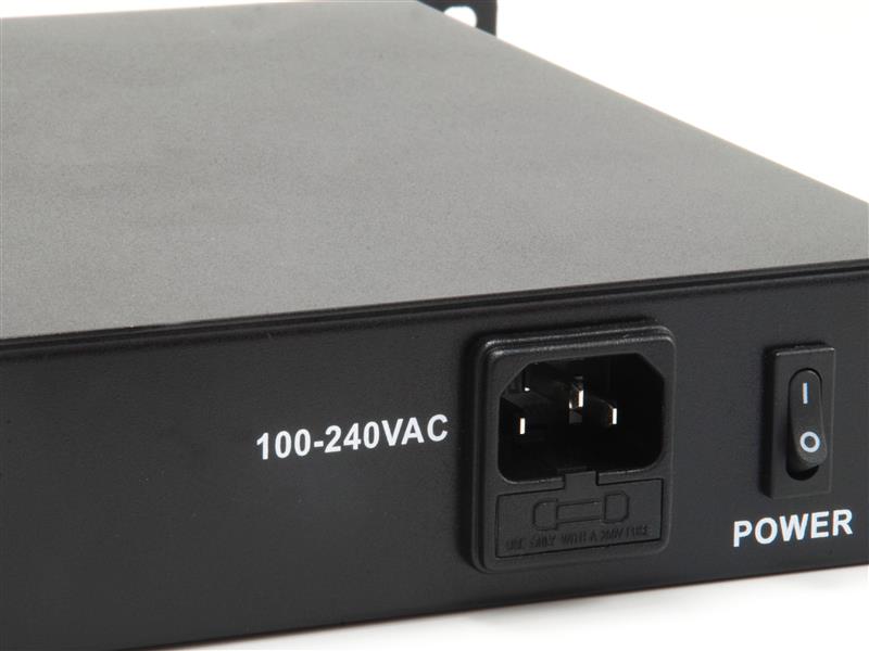 LevelOne GEP-2421W630 netwerk-switch Unmanaged Gigabit Ethernet (10/100/1000) Power over Ethernet (PoE) Zwart