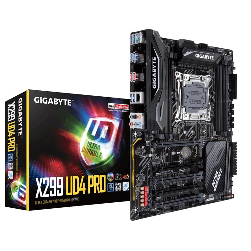 Gigabyte X299 UD4 Pro moederbord LGA 2066 ATX Intel® X299