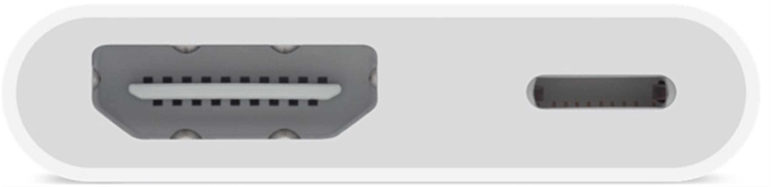  Apple Lightning to HDMI Adapter White