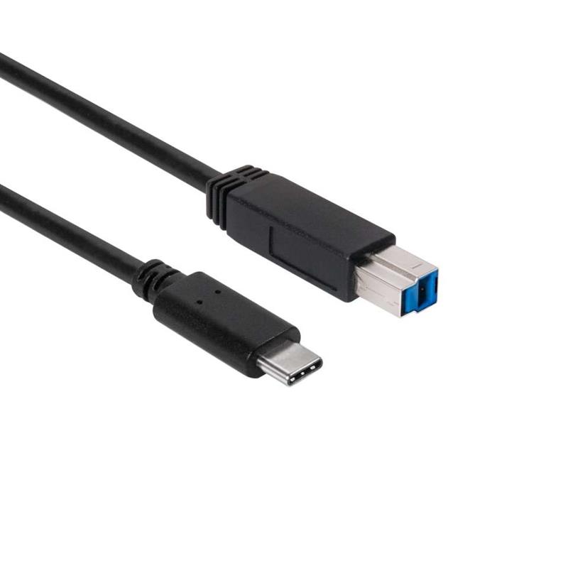 CLUB3D USB 3.1 Gen2 Type-C to Type-B Cable Male/Male, 1 meter