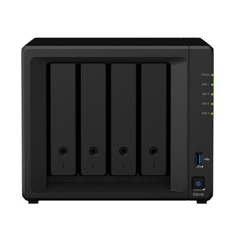 Synology DiskStation data-opslag-server RTD1296 Ethernet LAN Mini Tower Zwart NAS