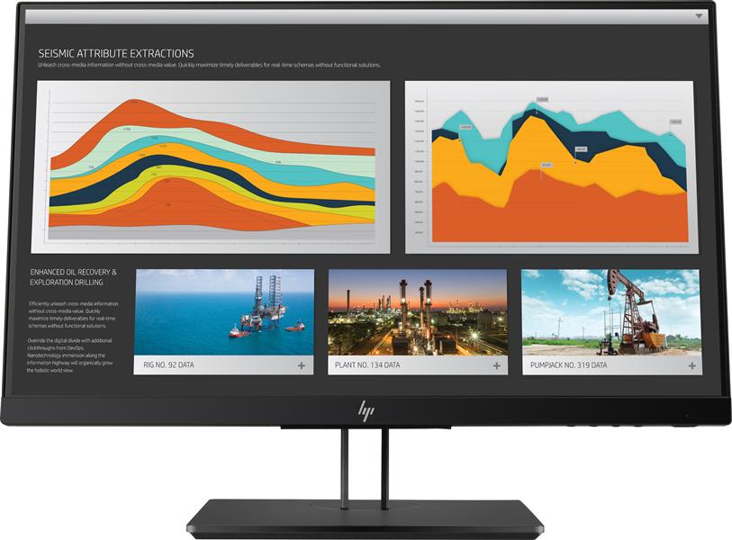 HP Z22n G2 LED display 54,6 cm (21.5"") Full HD Flat Zwart