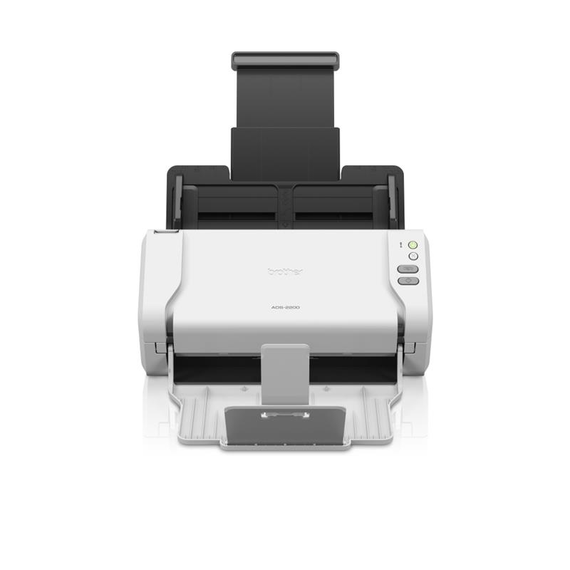 Brother ADS-2200 scanner 600 x 600 DPI ADF-scanner Zwart, Wit A4