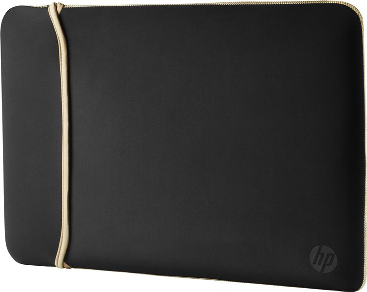HP 15,6-inch (39,62-cm) Neoprene Reversible Sleeve (Black/Gold)