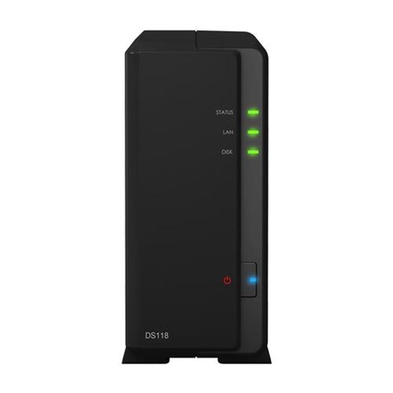 Synology DiskStation data-opslag-server RTD1296 Ethernet LAN Compact Zwart NAS