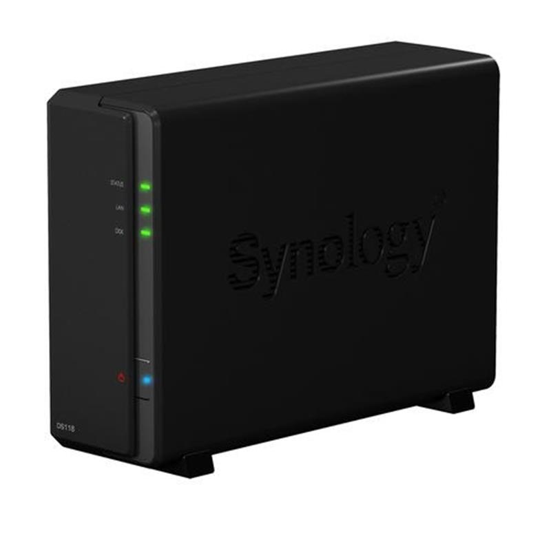 Synology DiskStation data-opslag-server RTD1296 Ethernet LAN Compact Zwart NAS