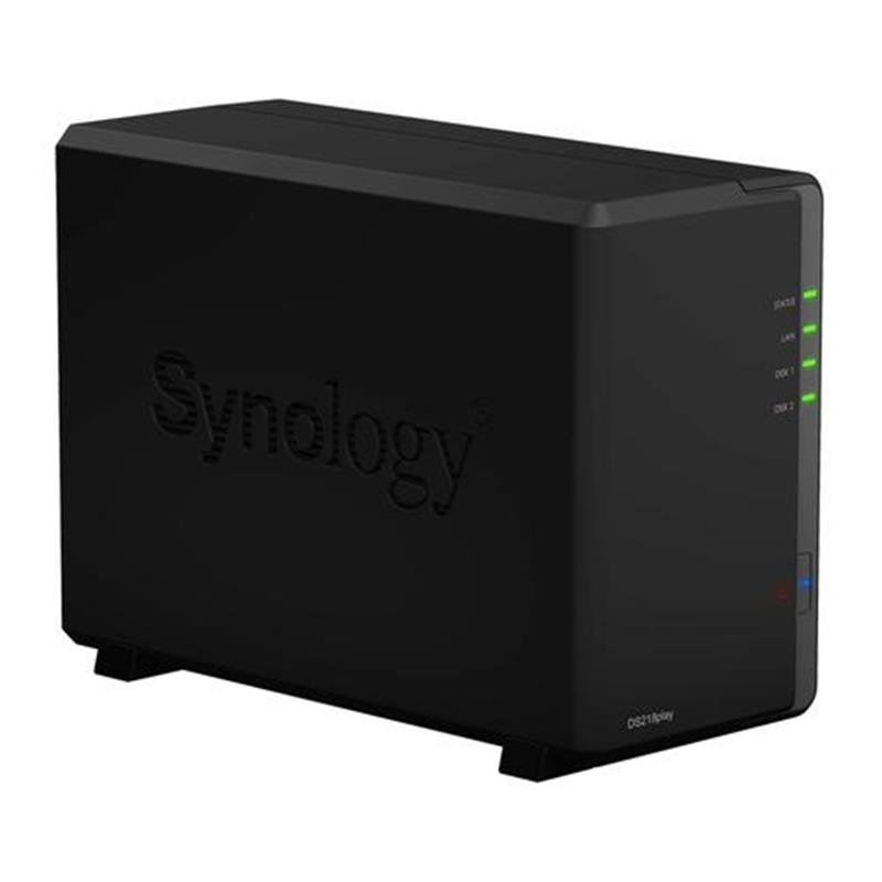 Synology DiskStation RTD1296 Ethernet LAN Compact Zwart NAS