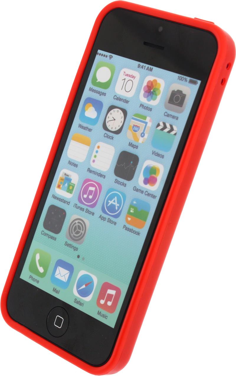 Xccess Bumper Case Apple iPhone 5C Red