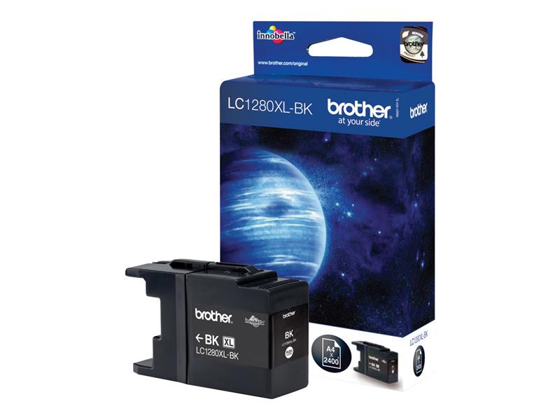 Brother LC1280XLBK Origineel Zwart 1 stuk(s)