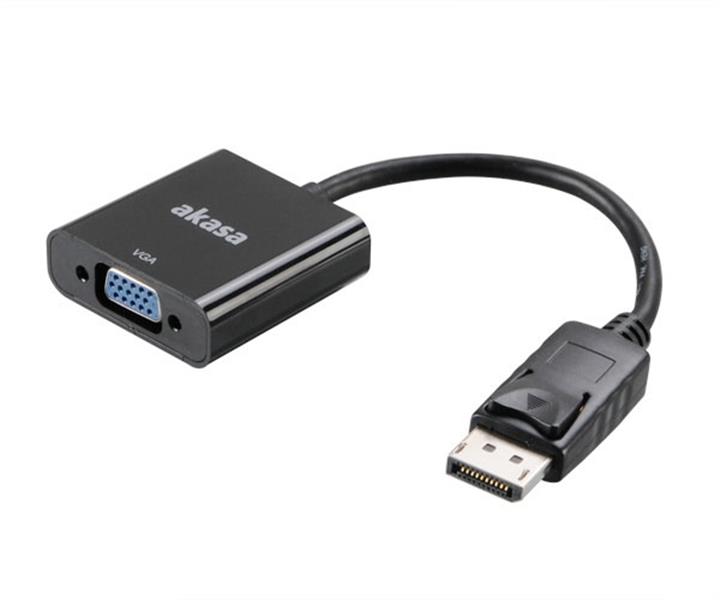 Akasa DisplayPort to VGA Converter 20cm *DPM *VGAF