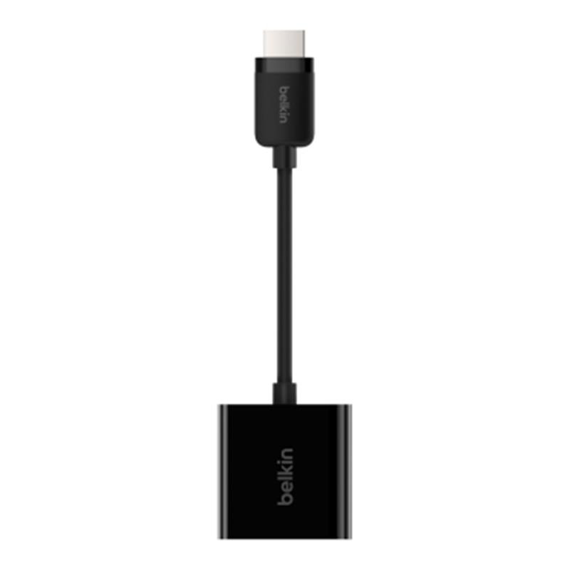 Belkin AV10170BT video kabel adapter 2,5 m VGA (D-Sub) HDMI Type A (Standaard) Zwart