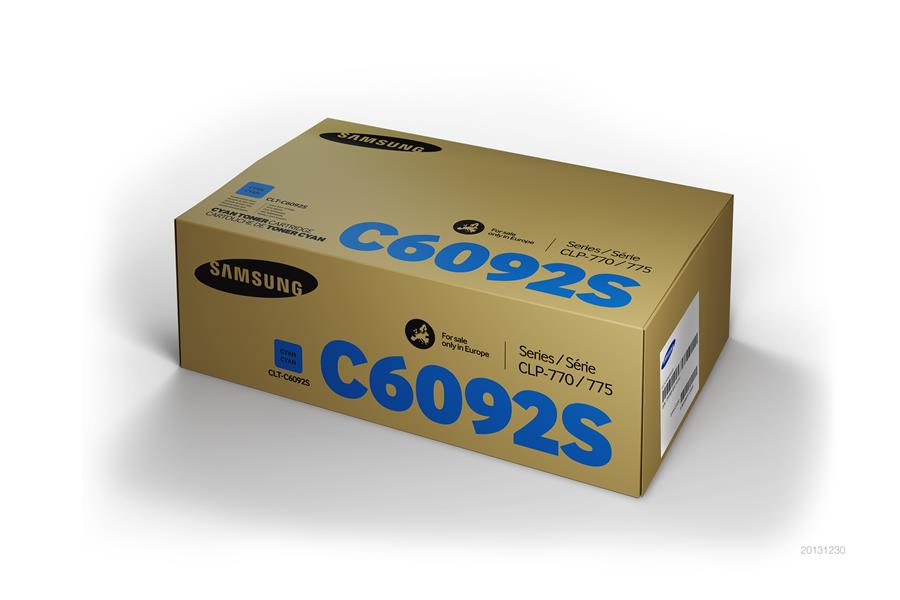 Samsung CLT-C6092S Origineel Cyaan 1 stuk(s)
