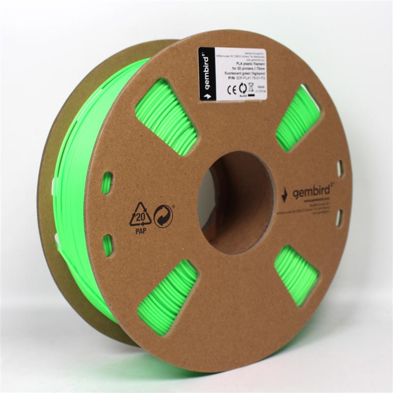 ABS Filament Fluor Groen 1 75 mm 1 kg