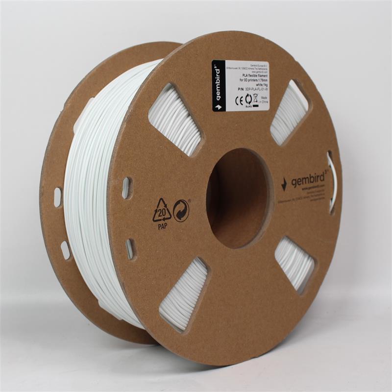 PLA Flexibel Wit 1 75 mm 1 kg