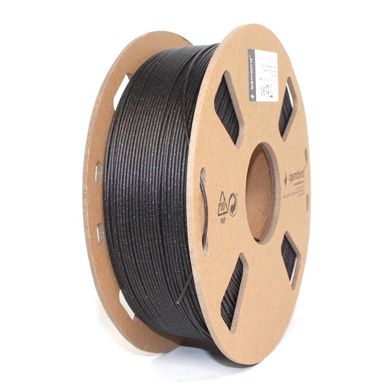 PLA Three Galaxy Zwart 1 75 mm 1 kg