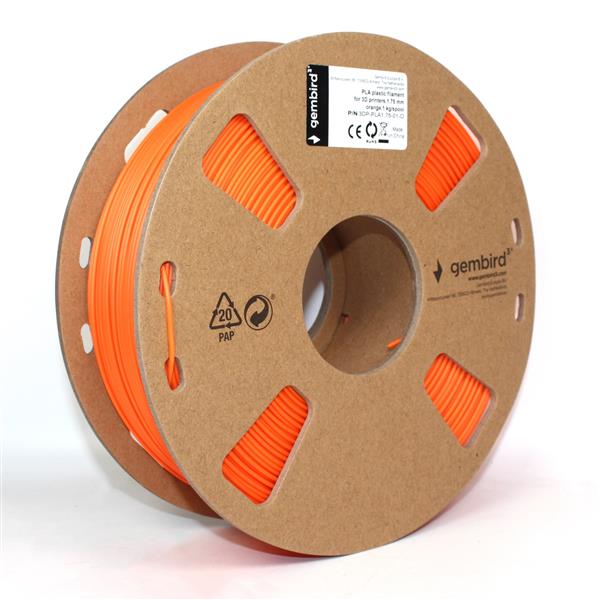PLA filament Oranje 1 75 mm 1 kg 