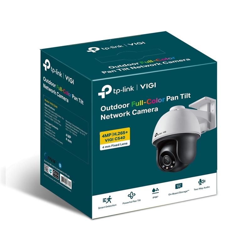TP-LINK 4MP Outdoor IP-Cam (4mm Lens) +++ Full-Color/IR Night Vision up to 30 m