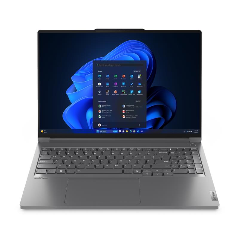 Lenovo ThinkBook 16p G5 IRX Intel® Core™ i9 i9-14900HX Laptop 40,6 cm (16"") WQXGA 32 GB DDR5-SDRAM 1 TB SSD NVIDIA GeForce RTX 4060 Wi-Fi 6E (802.11a