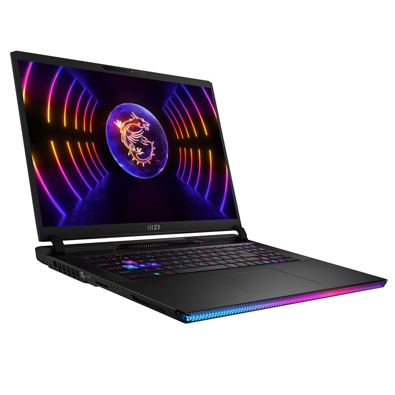 MSI Gaming RAIDER GE78HX 13VH-254NL notebook i9-13950HX 43,2 cm (17"") Quad HD+ Intel® Core™ i9 32 GB DDR5-SDRAM 2000 GB SSD NVIDIA GeForce RTX 4080 W