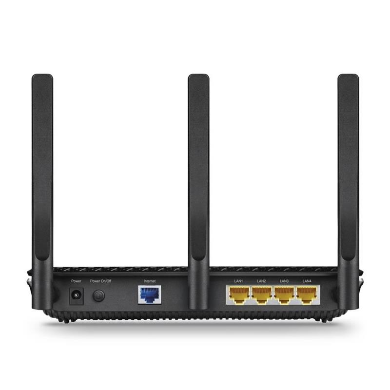 TP-Link Archer C2300 V2 draadloze router Gigabit Ethernet Dual-band (2.4 GHz / 5 GHz) 4G Zwart