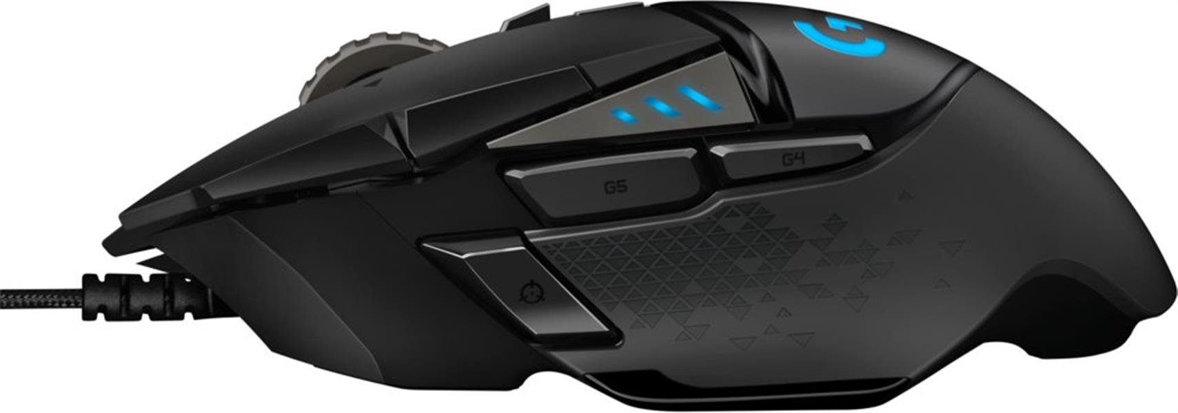 Logitech Mouse G502 HERO Gaming EU black EU Version