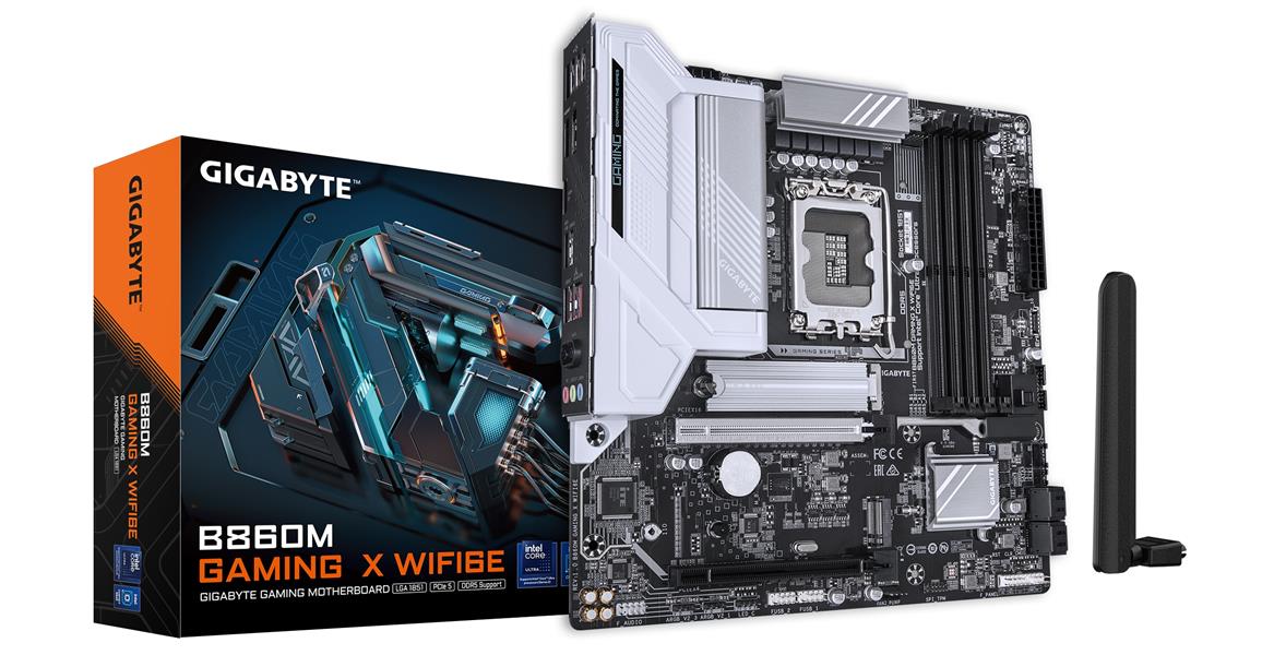 GIGABYTE B860M GAMING X WIFI6E moederbord Intel B860 LGA 1851 (Socket V1) micro ATX