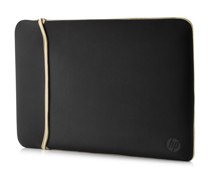 HP 15,6-inch (39,62-cm) Neoprene Reversible Sleeve (Black/Gold)