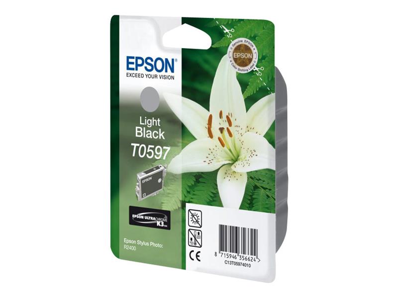 Epson Lily inktpatroon Light Black T0597 Ultra Chrome K3