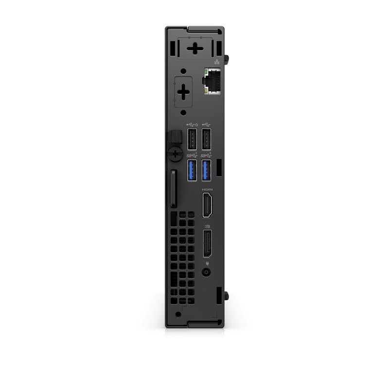 DELL OptiPlex 7010 i3-13100T MFF Intel® Core™ i3 8 GB DDR4-SDRAM 256 GB SSD Windows 11 Pro Mini PC Zwart