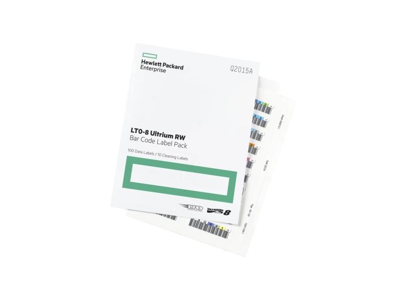 HPE LTO-8 Bar Code Label Pack