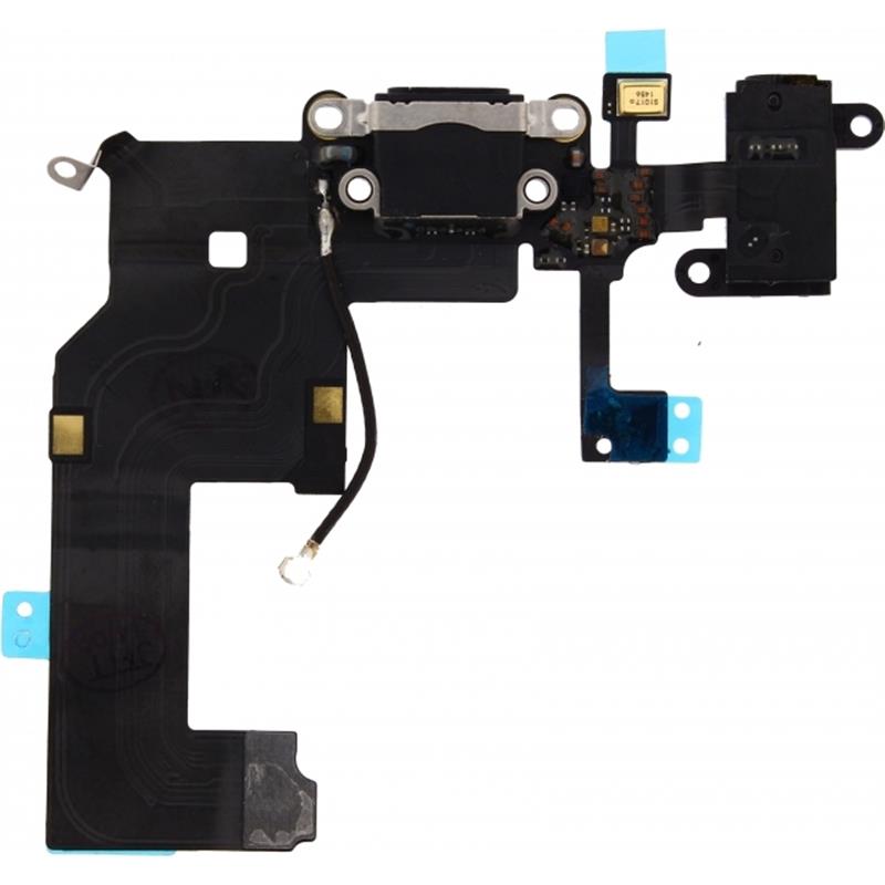 Replacement Charge Data Connector incl Flex Cable for Apple iPhone 5 Black OEM