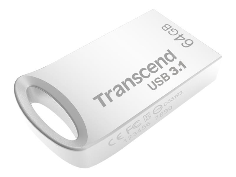 Transcend JetFlash 710S 64GB USB flash drive USB Type-A 3 2 Gen 1 3 1 Gen 1 Zilver